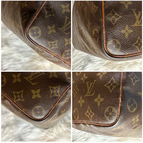Louis Vuitton Monogram Speedy 35 Good Vintage Condition - Picture 7 of 16